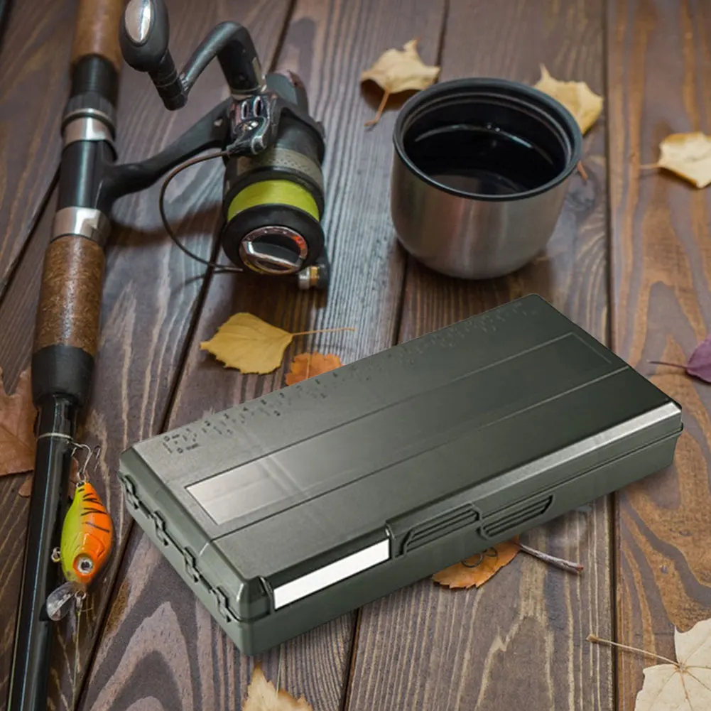 الكارب الصيد المنظم صندوق المغناطيسي الكارب الصيد تلاعب حقيبة للتخزين المحمولة ملعقة هوك صندوق الطعم معدات صيد الأسماك الملحقات #2