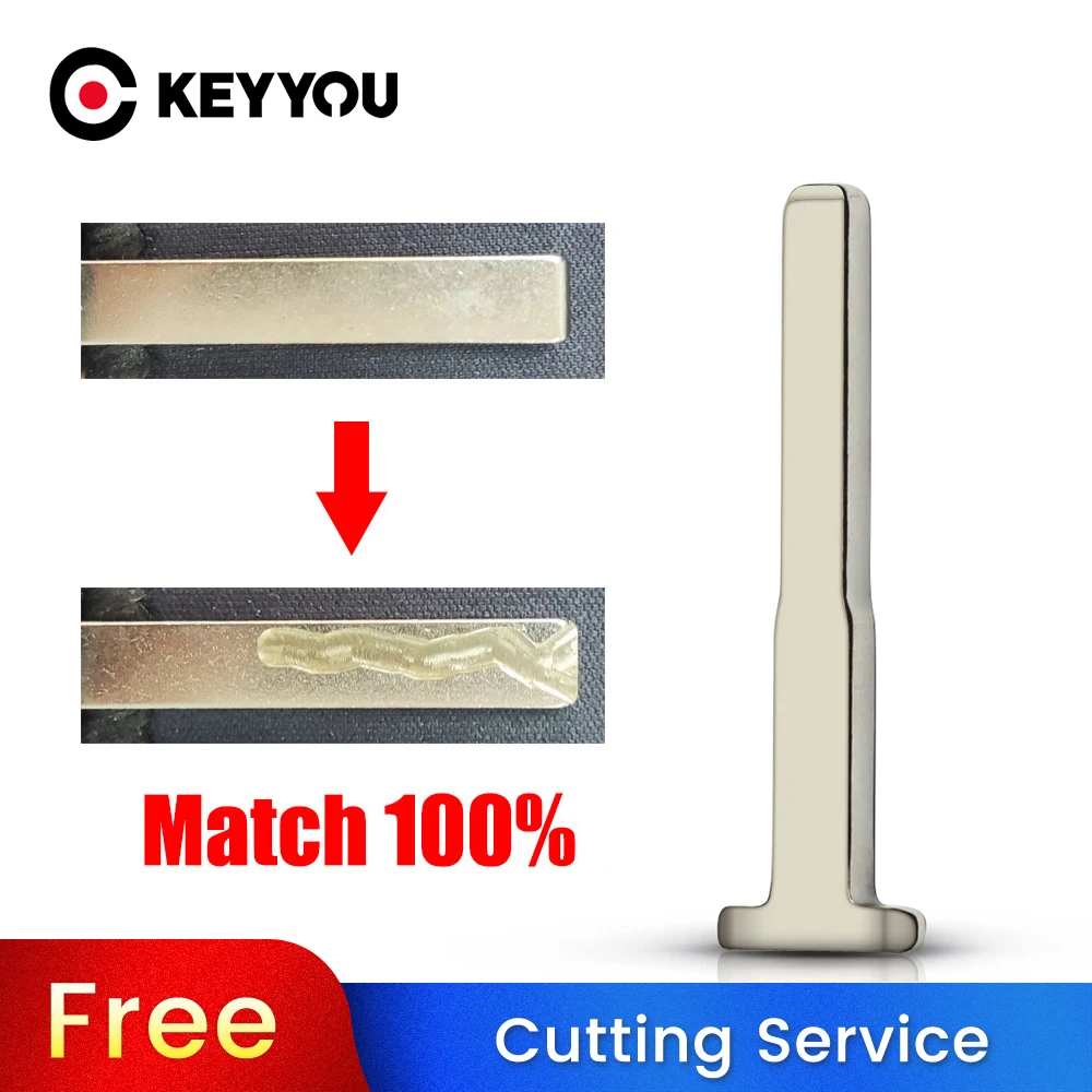 

KEYYOU With Cutting Servicec Remote Car Key Blank Blade For Ford Mondeo Winning Kuga Fiesta Focus Titanium 2011 2012 2013 2014