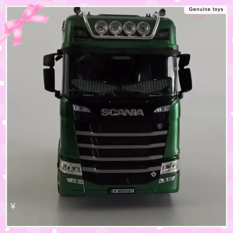 

2026 Huina New Alloy Car 1501 Scania Engineering Truck Model 2.4g Remote Control Toy Simulation Model Remote Control Car Gift