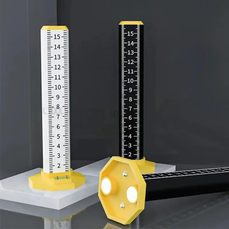 Light Steel Keel Leveling Tool Ceiling Leveling Special Ruler Height Gauge Spirit Level Gradienter Magnetic Wall Floor Tiling