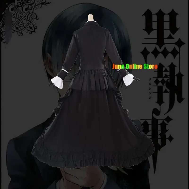 Anime Black Butler Kuroshitsuji Ciel Phantomhive Smile Cosplay Costume Wig Coat Shirt Shorts Hat Adult Dress Hallowen Suit