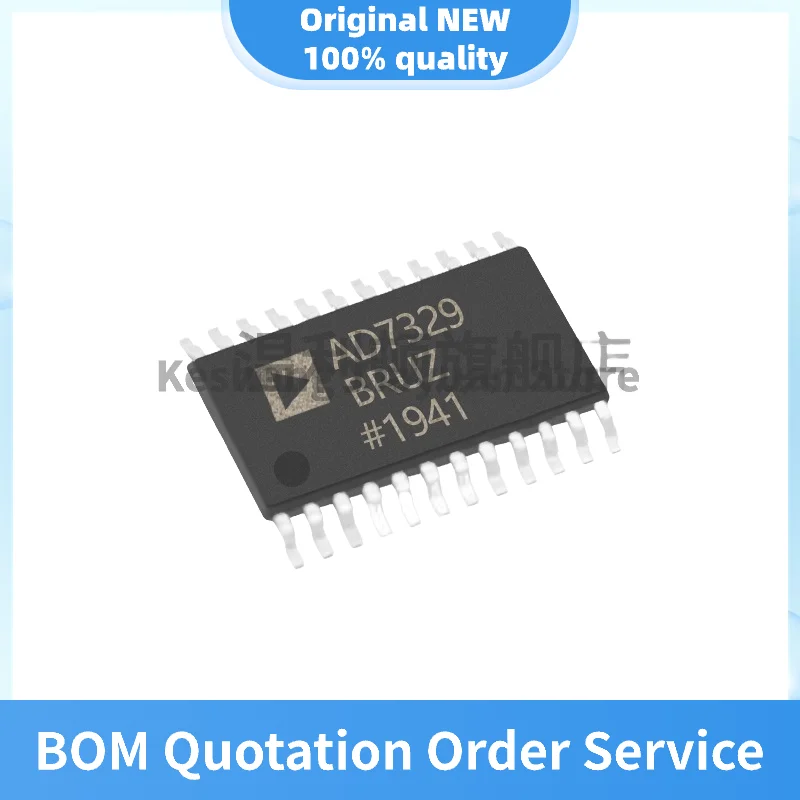 AD7329BRUZ analog-to-digital converter chip TSSOP24 package quality assurance welcome to consult