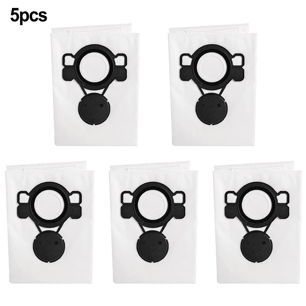 Keep Your Machine Running Smoothly with 5 Replacement Dust Bags for Nilfisk 107419593 ATTIX 3344 Robot Vacuum Cleaner