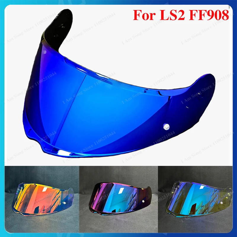 

Козырек для мотоциклетного шлема для LS2 FF908, замена, защита от УФ-лучей, царапин, пылезащитный ветрозащитный щиток, аксессуары для мотоциклетного оборудования