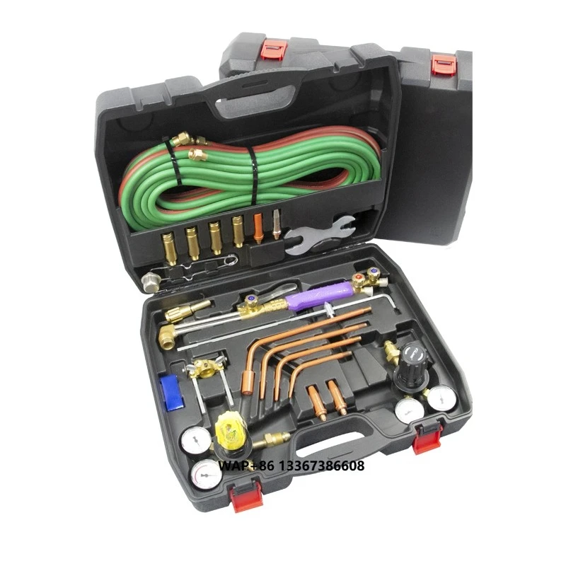

Multi-Functional Portable Welding Cutting Kit Tool Box Set Auto Repair Battery Powered for Meeting Various Work Requirements