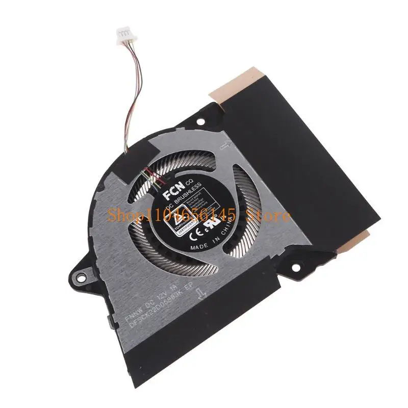 652F New CPU GPU Cooling Fan Brushless 12V for  Zephyrus G14 GA401 GA401Q GA401QM GA401QC view 5