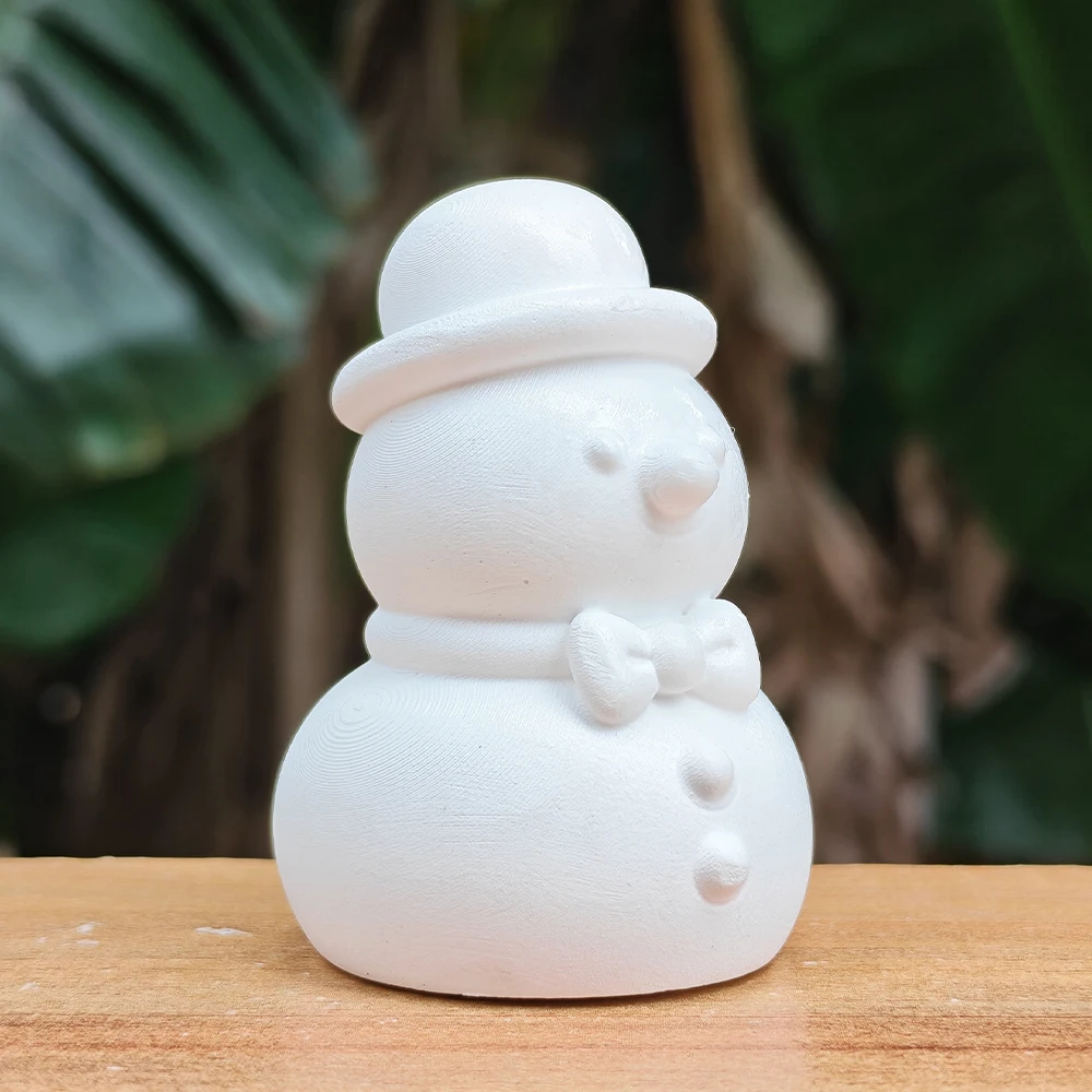2.1-Inch Snowman Statue Ornament, Minimalist Style, Classic Theme, Suitable for Holiday Decorations, Housewarming Gifts, Interior Decorations, Fireplace, Living Room, Centerpiece, New Year Gifts, Birthday Gifts