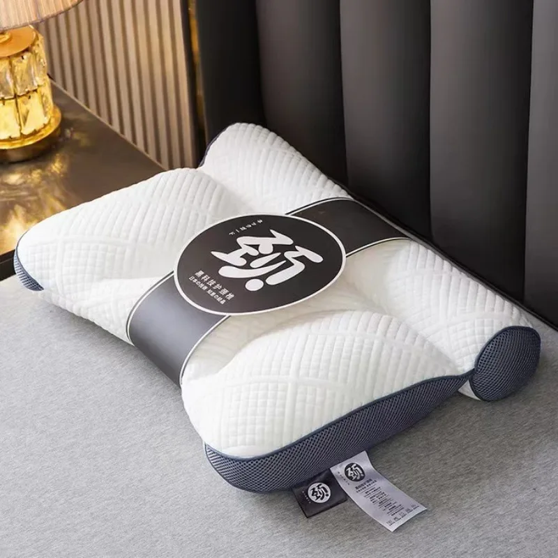 

PE Hose Filled Sleeping Pillow Japan Style Cervical Pillow Orthopedic Soft Pillow Neck Protection Cushion 40X58cm 1PC Bedding