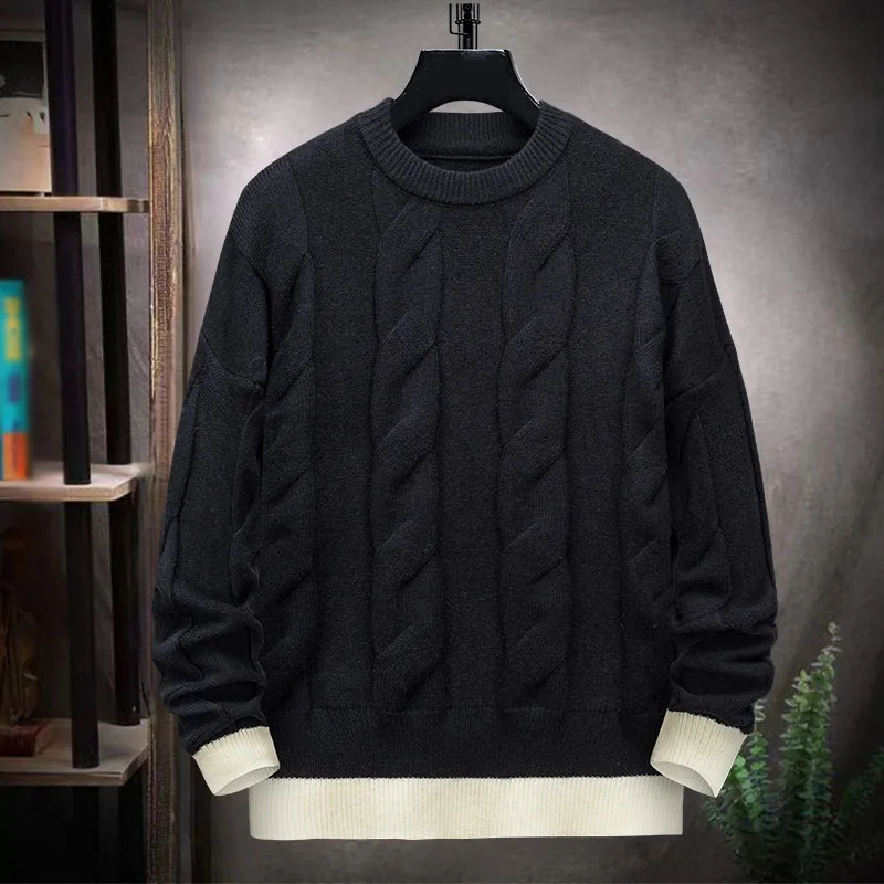 

Plus Size Autumn Spring Men Sweater 140kg Sweater 8XL 3 colors