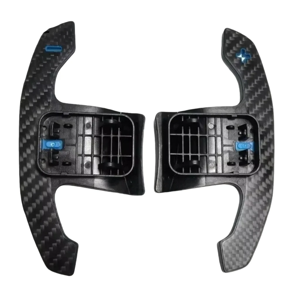 For BMW 1 2 3 4 5 6 7 8 Series F40 M135i F44 G42 G20 Blue Carbon Paddle Shifters Steering Wheel Extension Shifters Replacement