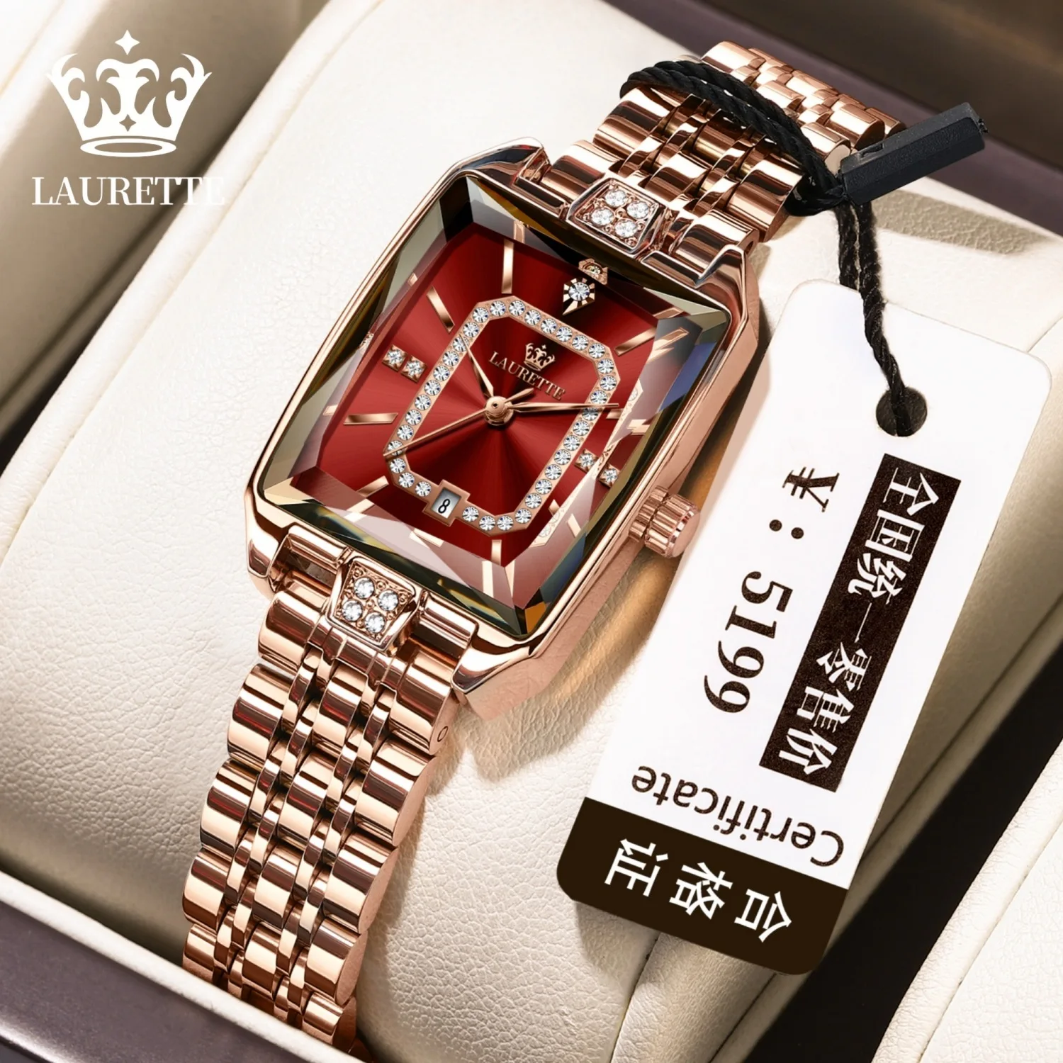 

Женские часы с квадратным браслетом для дам, наручные часы, лучший бренд, роскошный ремешок из нержавеющей стали, розовое золото, женские часы высокого качества