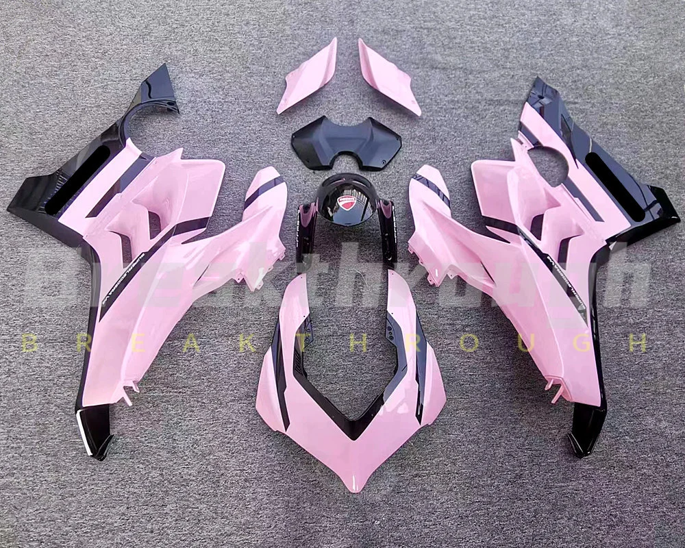 

Suitable for Ducati Panigale V4 V4S 2020-2022 motorcycle high-quality ABS injection molding pink bright fairing kit