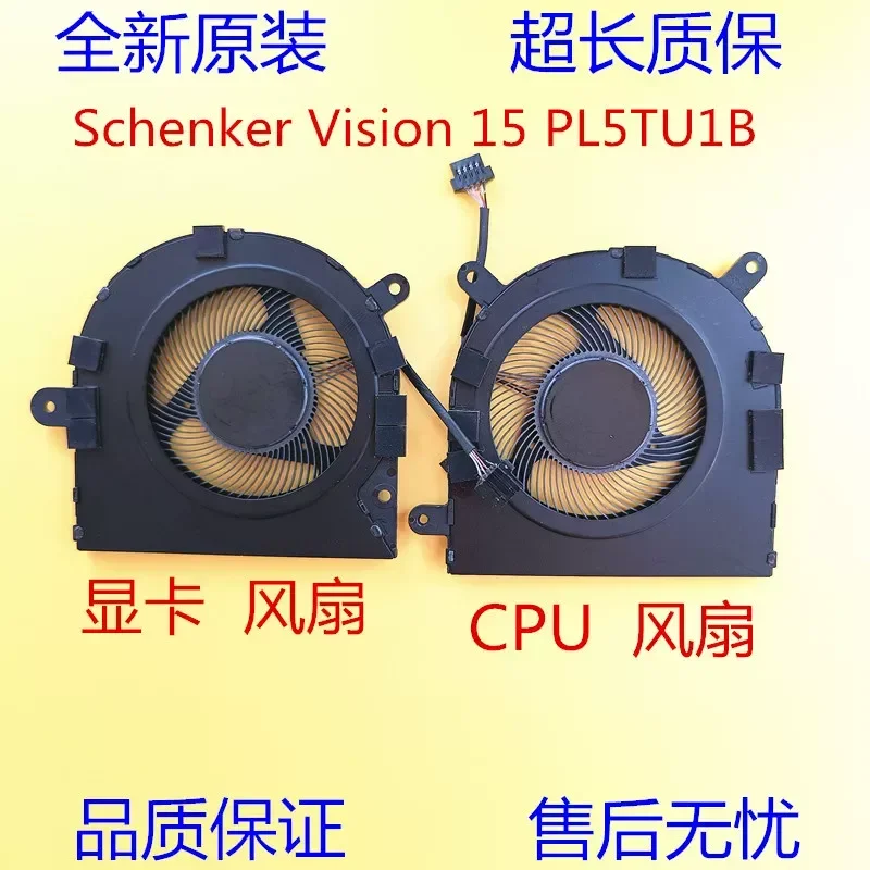 New Original for Schenker Vision 15 PL5TU1B EG50040S1-CJ10/20-S9A Cooling Fan