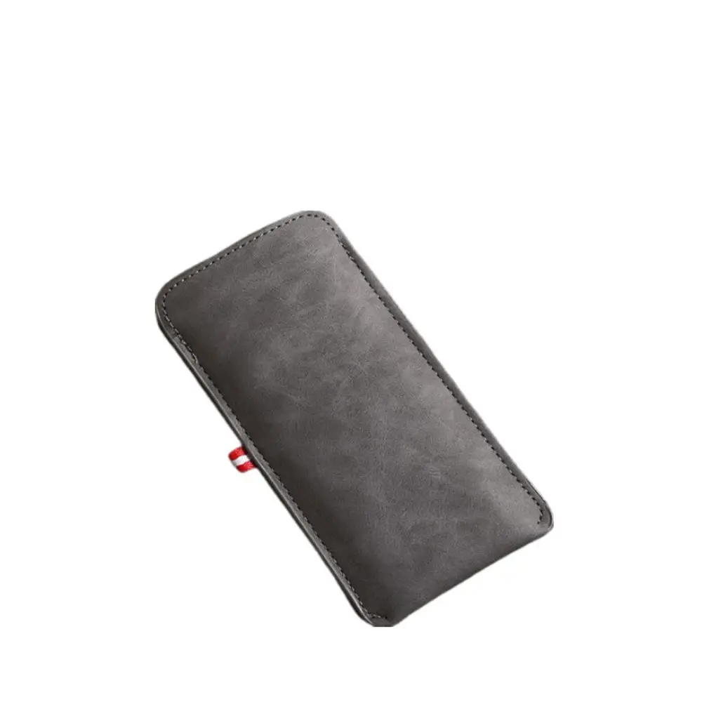 

Модная сумка для очков из искусственной кожи, прямоугольная мягкая крышка для очков, внутренняя бархатная поверхность, портативная сумка для очков для дома/на открытом воздухе