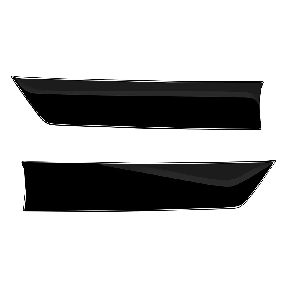 For Honda HRV HR-V Vezel 2021 2022 Exterior ABS Glossy Black Rear Door Trunk Strip Tailgate Edge Moulding Trims Cover