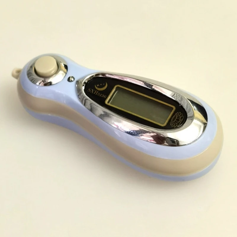 Máy đếm hạt kỹ thuật số cầm tay có đèn nền Đặt lại thủ công Đồ chơi ngón tay Dropship