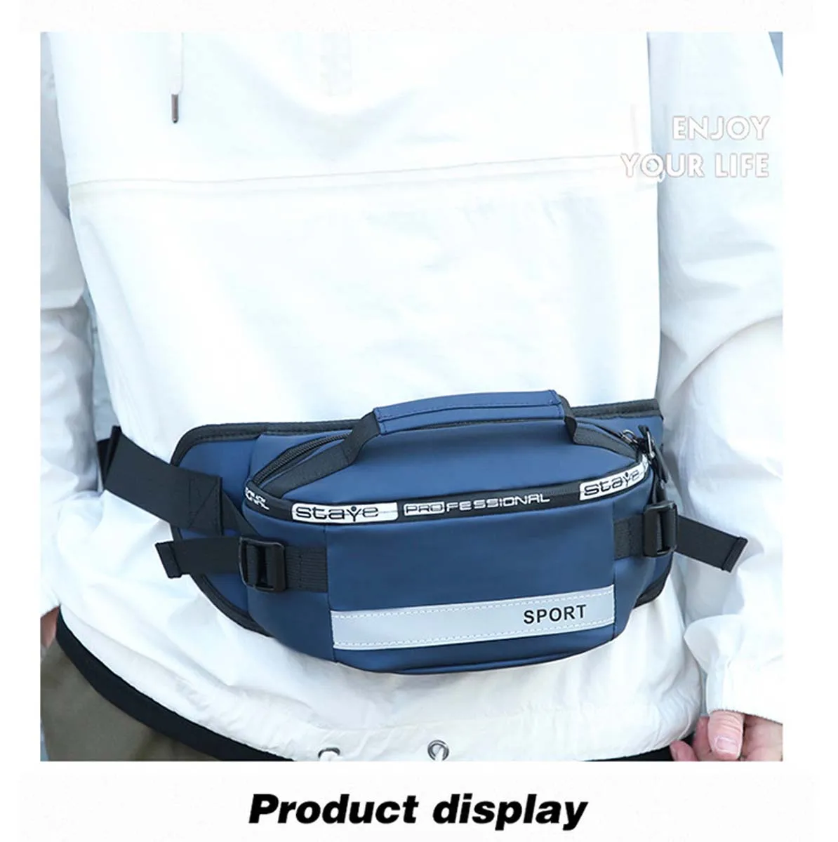 New Breast Bag Men's Diagonal Breast Bag Leisure Sports Shoulder Bag Large Capacity Trend Korean Version Crossbody Bag Wholesale