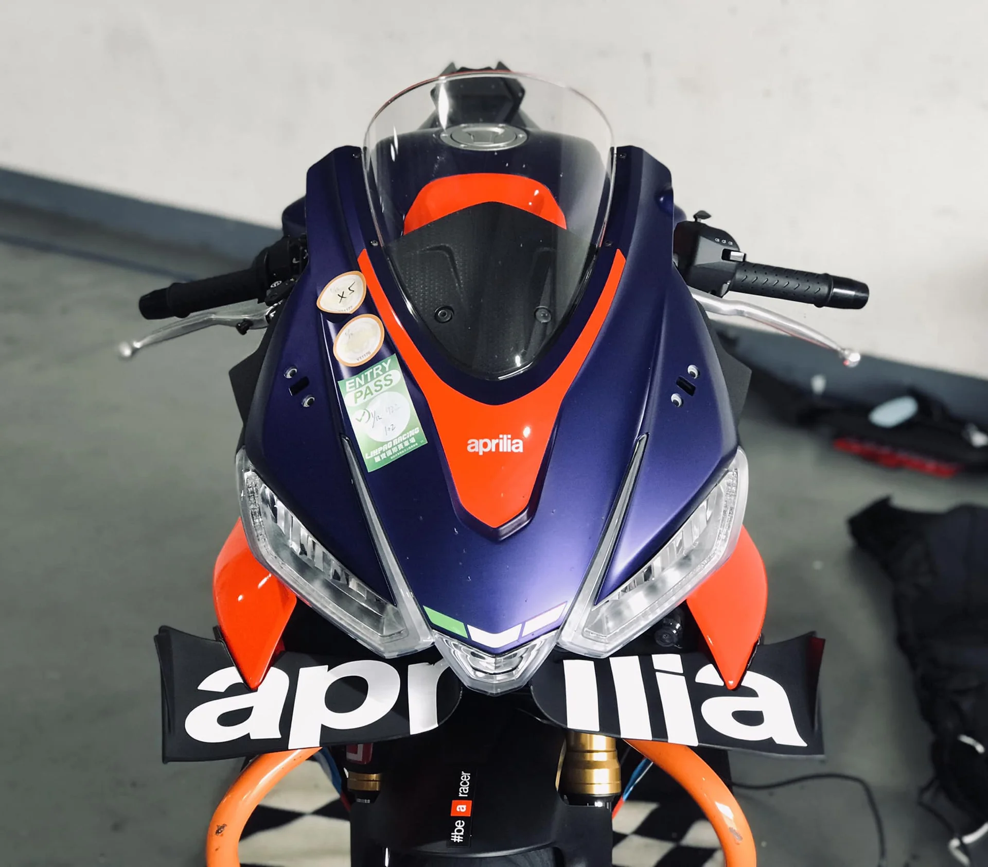 Per Aprilia RS660 Wind Wing Air Deflector Rs660 Winglet Kit ala aerodinamica accessori Spoiler RS 660 Beak Cowl Cover Extender