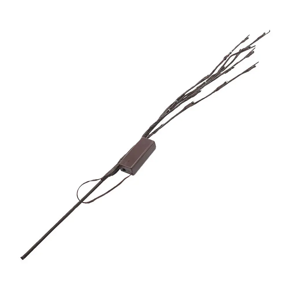 

1 шт. светодиодная гирлянда-ветка ивы, теплый белый свет, простые гладкие линии, естественная теплая атмосфера, гибкая форма, для декора дома, рождественских вечеринок, DIY