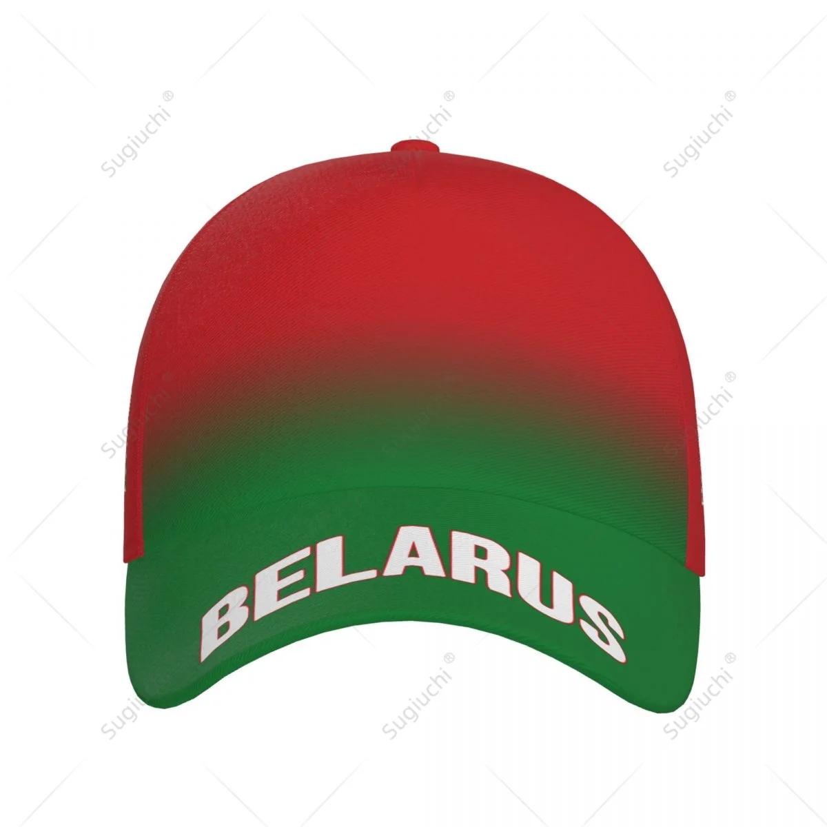 Unisex Baseball Cap Hat Belarus Flag Gradient Color 3D Printing for Tennis Outdoor Bike Bicycle Golf Baseball Sports Fans