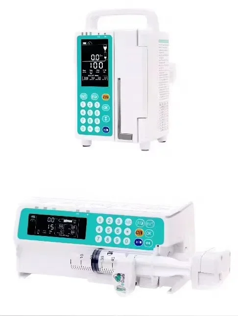 Hospital Equipment Icu Nicu Ot Volumtric Peristaltic 3.5 Inch Portable Infusion Pump