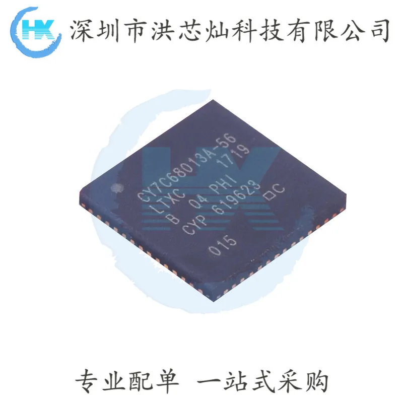 

CY7C68013A-56LTXC MCU QFN-56 56 8x8x0.5mm Original, in stock. Power IC