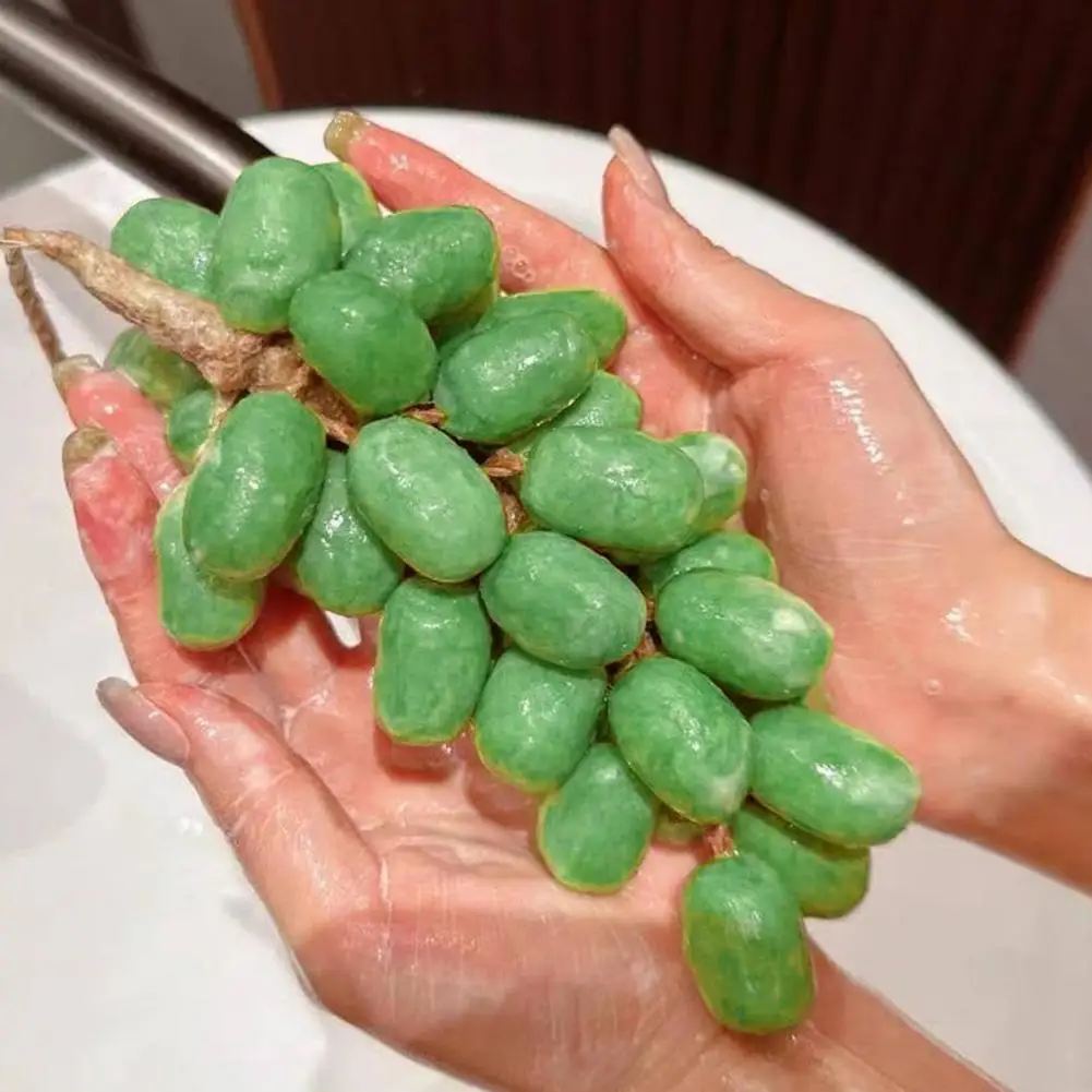 

Мыло ручной работы с виноградным кластером, 250 г, ароматическое холодное мыло для лица и тела, реалистичное увлажняющее мыло, подарок для всех типов кожи