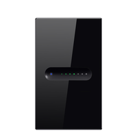ABJF-Tuya Zigbee Smart Wall Touch Light Dimmer Switch US Dimmer Switch Smart Life APP Remote Control Alexa Google Home