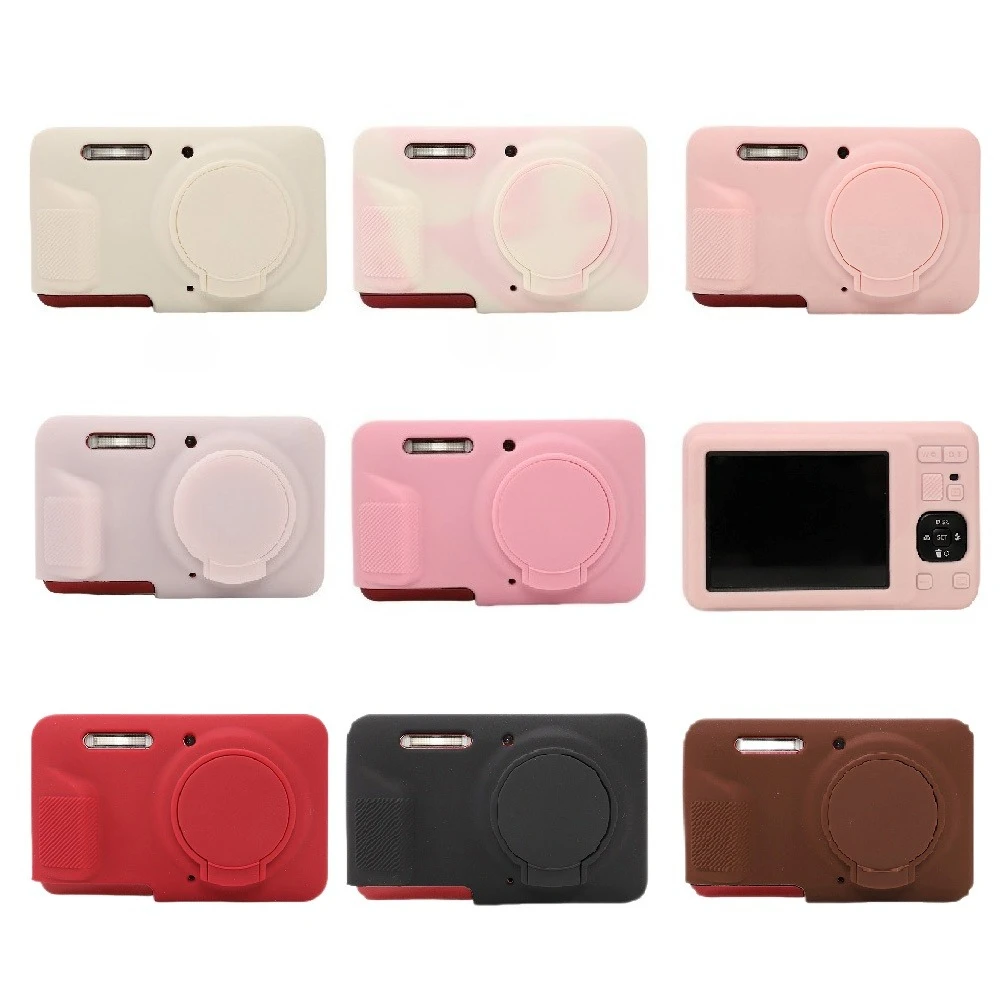 FZ55 Silicone Armor Skin Camera Case Body Cover Protector for KODAK PIXPRO FZ55 Digital Camera