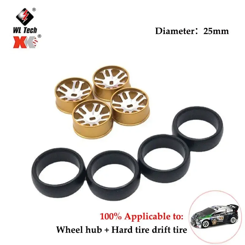 Upgrade RC Car Spare Parts Large Tires Widening Tires for HGD1 MINI-Q MINI-D MINI-Z DRZ 1/28 Wltoys 284131 K969 K979 K989 P929