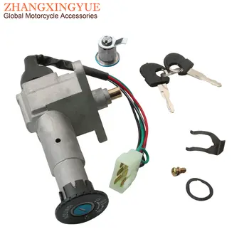 Set di chiavi per serratura sedile interruttore accensione scooter per Peugeot Tweet 50 125 150 803468 8 best sales tweet di Peugeot - №3