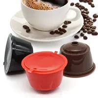 3pcs Reusable Coffee Capsule For Nescafe Dolce Gusto Machine Refillable Coffee Capsule Filter Cup Kit