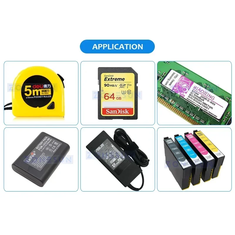 ZONESUN ZS-TB105F Automatic Flat Surface Labeling Machine Star Wheel Sticker Label Applicator for Box Bag Book Packaging