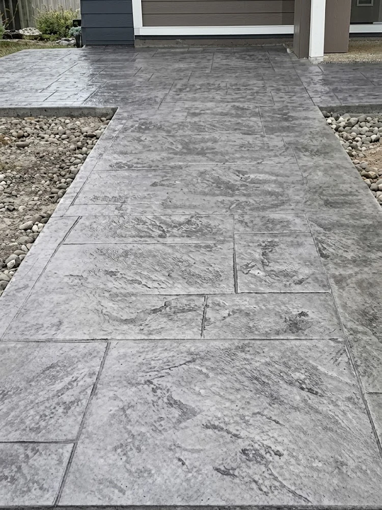 Embossing mold for cement floor, 40 * 40cm, random stone floor, concrete printing, imitating stone patterns