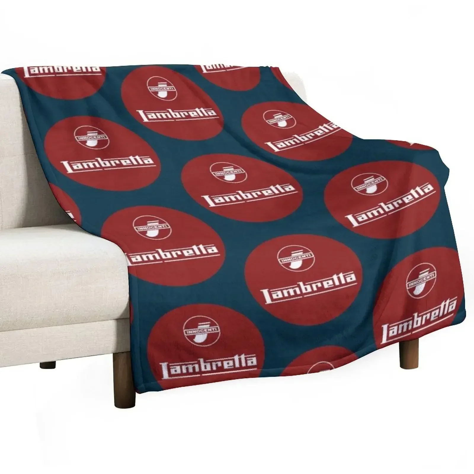 Lambretta Throw Blanket bed plaid Plaid Travel christmas decoration Blankets