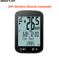 9 Languages GPS Wireless Bike Computer Waterproof Bicycle Speedometer Odometer with Auto Backlight Bracket Cycling Tracker