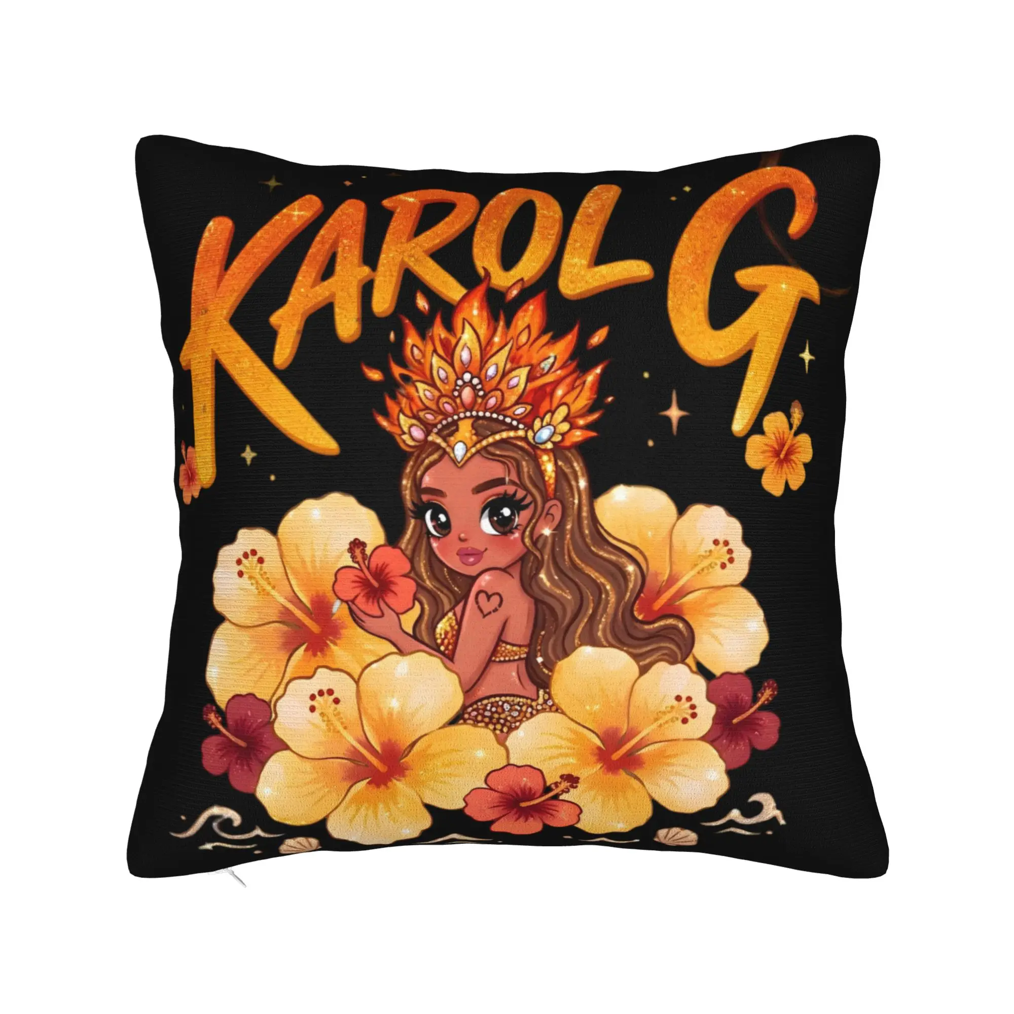 No Me Arrepiento De Sentir Tanto Karols G NMADST  Pillowcases Merchandise Soft Cushion Cover  Throw Pillow Cover