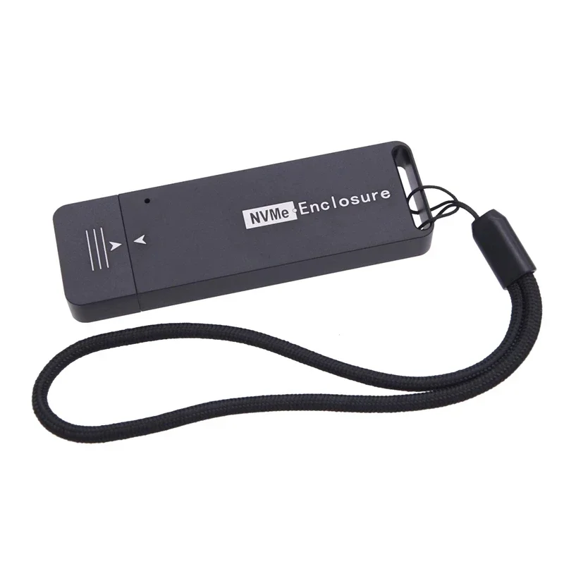 NVME Case Enclosure SSD NVME To USB Adapter M.2 NVMe Box 10Gbps USB3.1 Type-A PCIe M2 SSD Case Enclosure for 2230 2242 SSD Drive