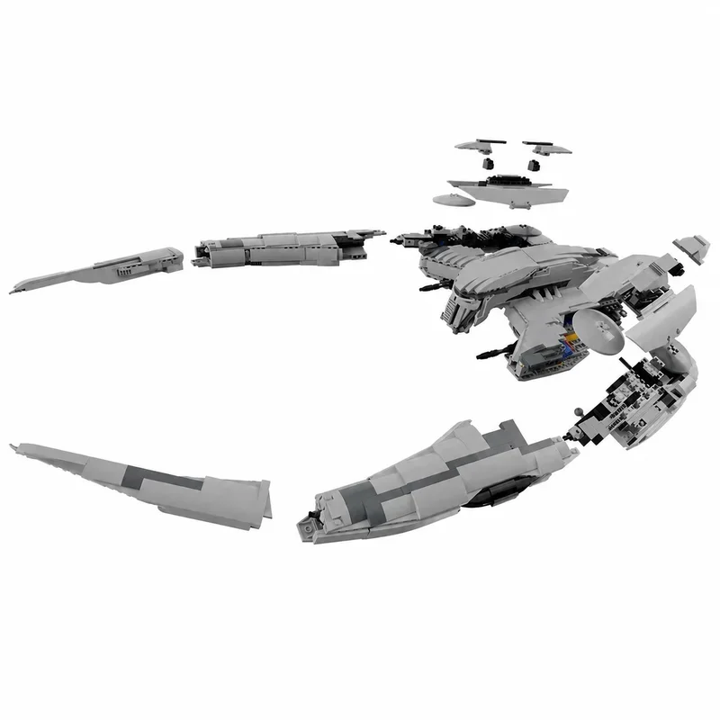 9683PCS MOC Creative Building Star Battle Galactic Viper Raptor Raider Model Blocks DIY Assembly Toy Birthday Gift Bricks Gifts