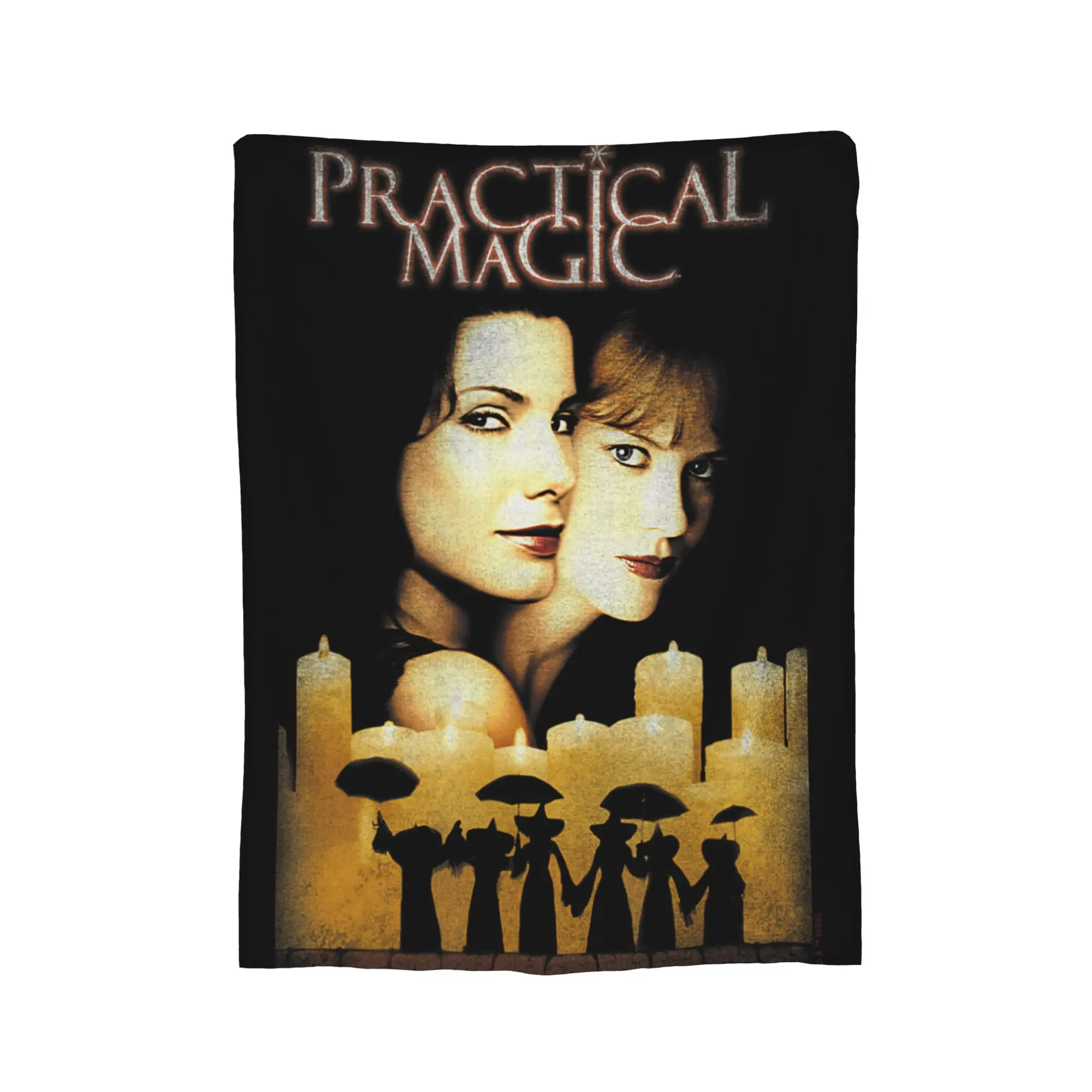 Practical Magic Poster Knitted Blankets Fleece  Ultra-Soft Throw Blanket for Bed Bedroom Quilt