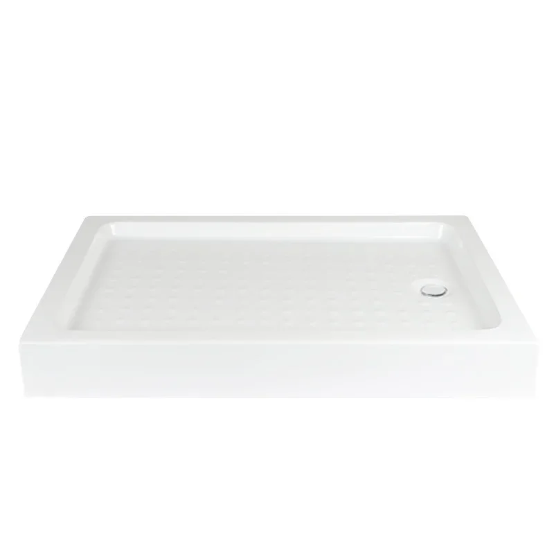 Square shower base toilet chassis, bathroom waterproof tray