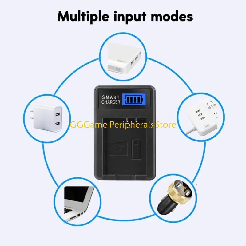 U55B USB-зарядное устройство с ЖК-дисплеем LP-E10 LC-E10C для 1100D, 1200D,