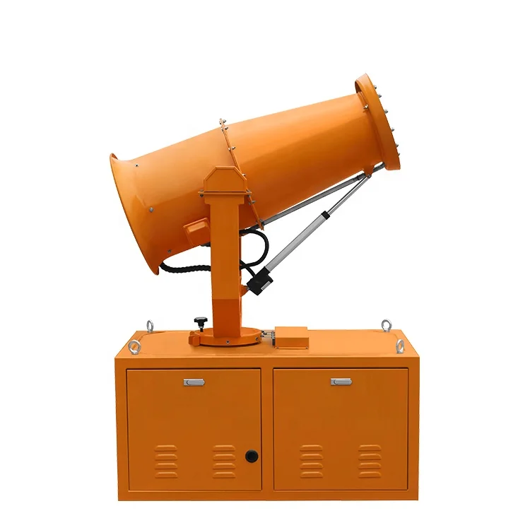 سعر المصنع القمع 25-35 متر آلة مدفع الضباب ذات الضغط العالي الغبار