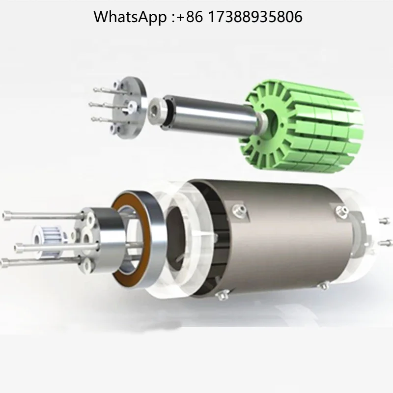OEM Custom Brushless DC Motor 100W-20KW 12V-96V High Torque BLDC Electric Motor for Industrial Robot AGV E-Bike Boat