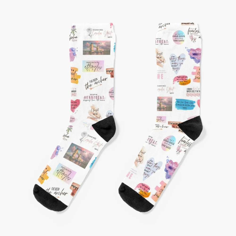 Lover collage calcetines para hombres