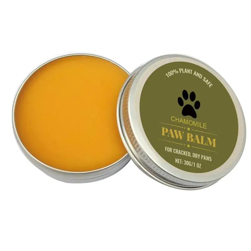 Paw Cream For Dogs 30g Moisturizer Soother Paw Balm Effective Paw Protector For Dry Cracked Paws Safe Paw Butter For Cats Dogs