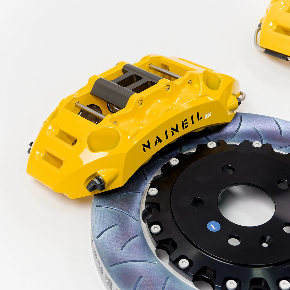 أداء أنظمة الفرامل التلقائية 6 مكبس مزورة الفرجار مجموعة الفرامل الكبيرة لميتسوبيشي لانس EVO 7 8 9 #5