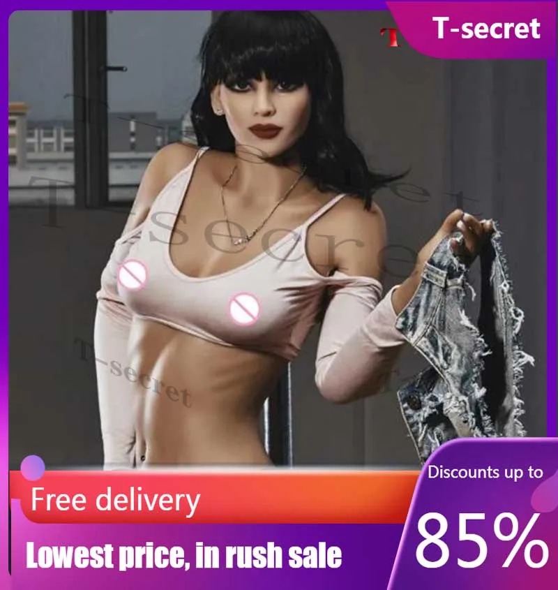 

160cm sex doll Adult male silicone sex toy Large chest real Silicone pussy oral and anal sex adult toy