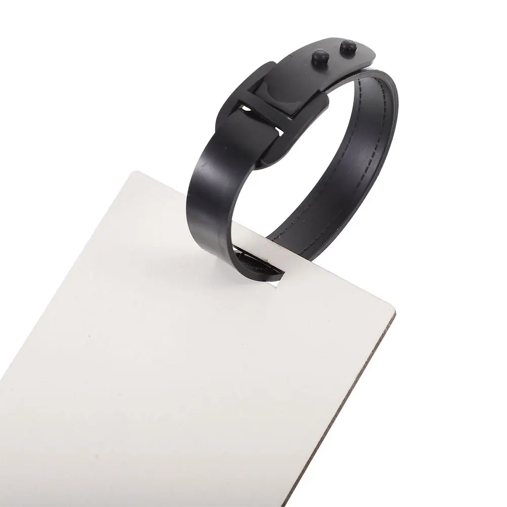 

8 Pcs Thermal Transfer Luggage Tag Diy Tags Bag Sublimation Blanks for Suitcases Baggage Tabs