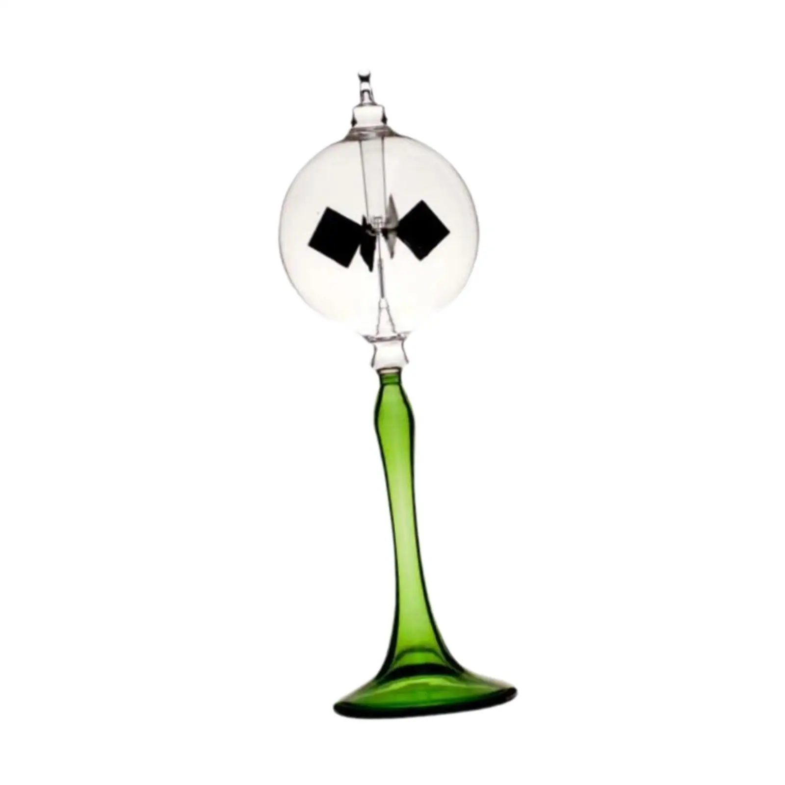 Solar Power Radiometer Crookes Sun Light Energy Spinning Vanes Glass Desktop Ornament for Bookshelf Entrance Shelf Decors image 3